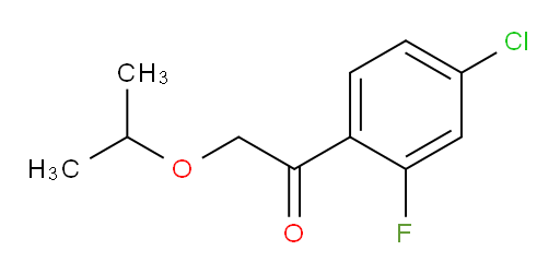 1-(4-chloro-2-fluorophenyl)-2-isopropoxyethanone