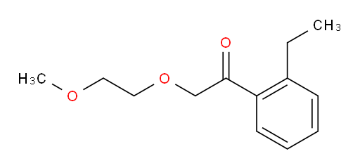 1-(2-ethylphenyl)-2-(2-methoxyethoxy)ethanone