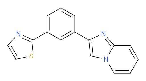 2-(3-(imidazo[1,2-a]pyridin-2-yl)phenyl)thiazole