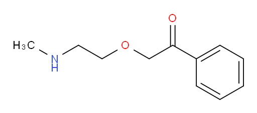 2-(2-(methylamino)ethoxy)-1-phenylethanone