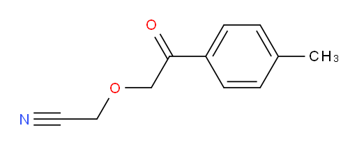 2-(2-oxo-2-(p-tolyl)ethoxy)acetonitrile
