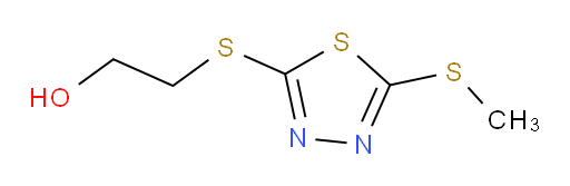 2-((5-(methylthio)-1,3,4-thiadiazol-2-yl)thio)ethanol