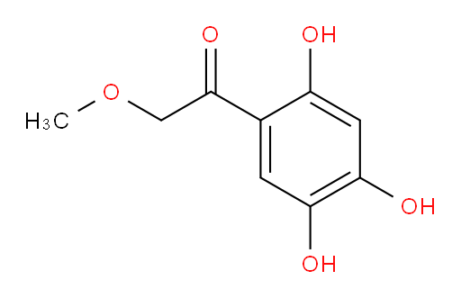 2-methoxy-1-(2,4,5-trihydroxyphenyl)ethanone