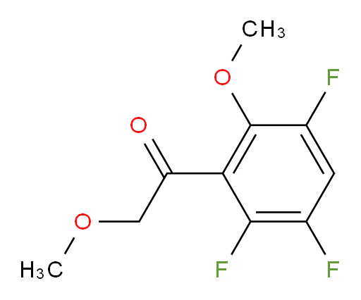 2-methoxy-1-(2,3,5-trifluoro-6-methoxyphenyl)ethanone
