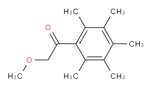 2-methoxy-1-(2,3,4,5,6-pentamethylphenyl)ethanone