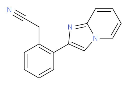 2-(2-(imidazo[1,2-a]pyridin-2-yl)phenyl)acetonitrile