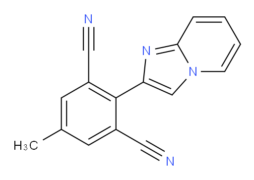 2-(imidazo[1,2-a]pyridin-2-yl)-5-methylisophthalonitrile