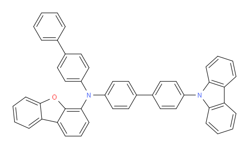N-(4'-(9H-carbazol-9-yl)-[1,1'-biphenyl]-4-yl)-N-([1,1'-biphenyl]-4-yl)dibenzo[b,d]furan-4-amine