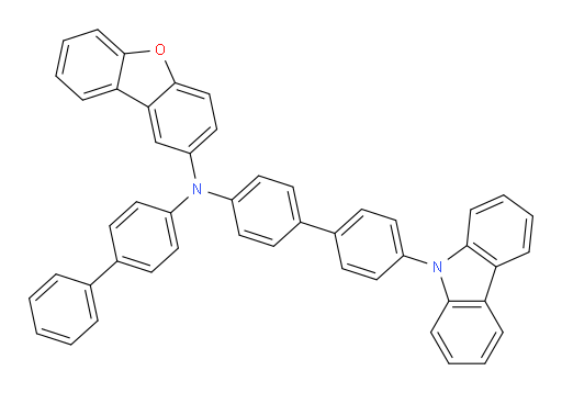 N-(4'-(9H-carbazol-9-yl)-[1,1'-biphenyl]-4-yl)-N-([1,1'-biphenyl]-4-yl)dibenzo[b,d]furan-2-amine