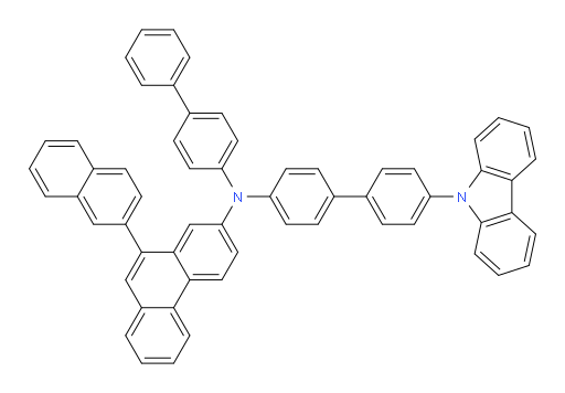 N-(4'-(9H-carbazol-9-yl)-[1,1'-biphenyl]-4-yl)-N-([1,1'-biphenyl]-4-yl)-10-(naphthalen-2-yl)phenanthren-2-amine