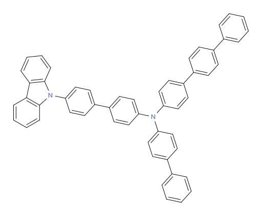 N-(4'-(9H-carbazol-9-yl)-[1,1'-biphenyl]-4-yl)-N-([1,1'-biphenyl]-4-yl)-[1,1':4',1''-terphenyl]-4-amine