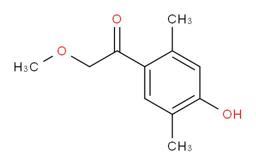 1-(4-hydroxy-2,5-dimethylphenyl)-2-methoxyethanone