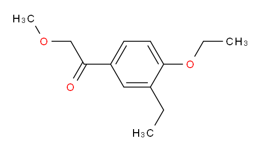 1-(4-ethoxy-3-ethylphenyl)-2-methoxyethanone