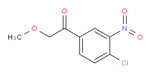 1-(4-chloro-3-nitrophenyl)-2-methoxyethanone