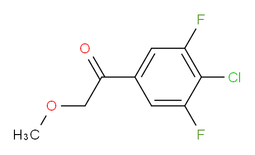 1-(4-chloro-3,5-difluorophenyl)-2-methoxyethanone