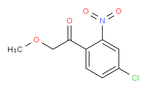 1-(4-chloro-2-nitrophenyl)-2-methoxyethanone