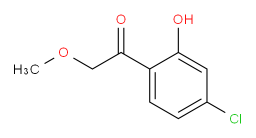 1-(4-chloro-2-hydroxyphenyl)-2-methoxyethanone