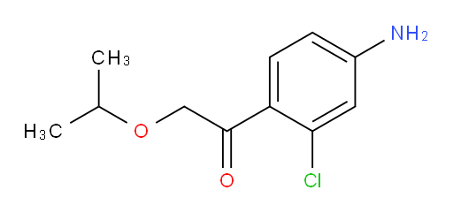 1-(4-amino-2-chlorophenyl)-2-isopropoxyethanone