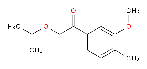 2-isopropoxy-1-(3-methoxy-4-methylphenyl)ethanone