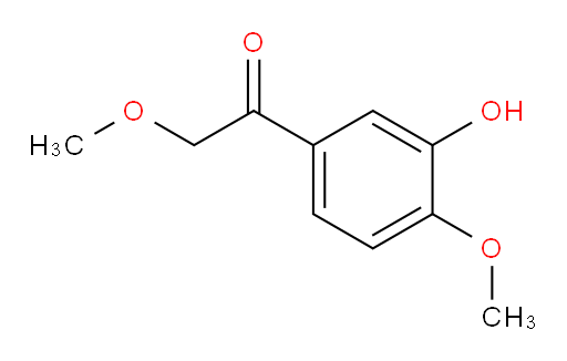 1-(3-hydroxy-4-methoxyphenyl)-2-methoxyethanone