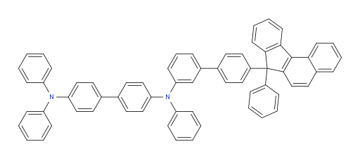 N4,N4,N4'-triphenyl-N4'-(4'-(7-phenyl-7H-benzo[c]fluoren-7-yl)-[1,1'-biphenyl]-3-yl)-[1,1'-biphenyl]-4,4'-diamine