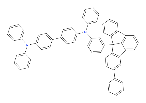 N4,N4,N4'-triphenyl-N4'-(3-(5-phenyl-7bH-indeno[1,2,3-jk]fluoren-7b-yl)phenyl)-[1,1'-biphenyl]-4,4'-diamine