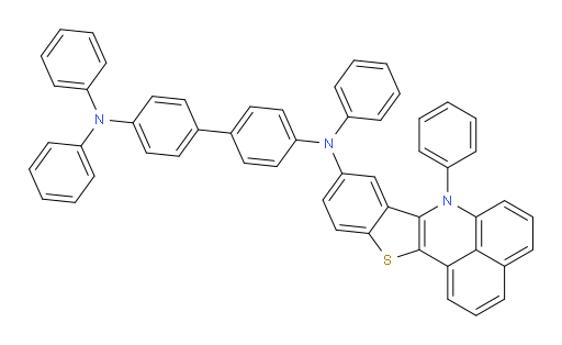 N4,N4,N4'-triphenyl-N4'-(7-phenyl-7H-benzo[de]benzo[4,5]thieno[3,2-b]quinolin-9-yl)-[1,1'-biphenyl]-4,4'-diamine