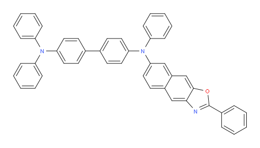 N4,N4,N4'-triphenyl-N4'-(2-phenylnaphtho[2,3-d]oxazol-7-yl)-[1,1'-biphenyl]-4,4'-diamine