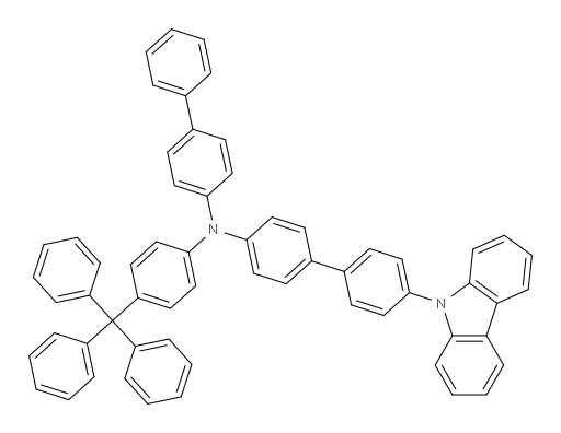 N-([1,1'-biphenyl]-4-yl)-4'-(9H-carbazol-9-yl)-N-(4-tritylphenyl)-[1,1'-biphenyl]-4-amine