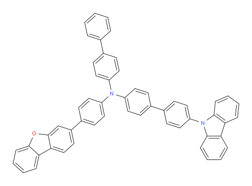 N-([1,1'-biphenyl]-4-yl)-4'-(9H-carbazol-9-yl)-N-(4-(dibenzo[b,d]furan-3-yl)phenyl)-[1,1'-biphenyl]-4-amine