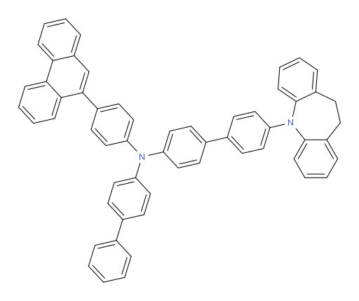 N-([1,1'-biphenyl]-4-yl)-4'-(10,11-dihydro-5H-dibenzo[b,f]azepin-5-yl)-N-(4-(phenanthren-9-yl)phenyl)-[1,1'-biphenyl]-4-amine