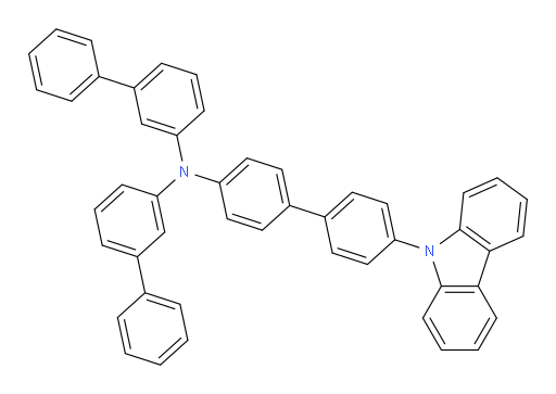 N-(4'-(9H-carbazol-9-yl)-[1,1'-biphenyl]-4-yl)-N-([1,1'-biphenyl]-3-yl)-[1,1'-biphenyl]-3-amine