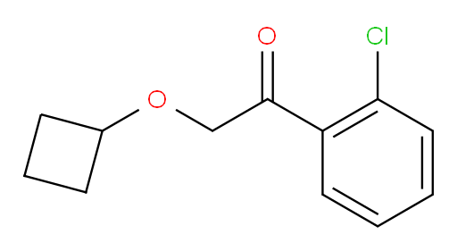 1-(2-chlorophenyl)-2-cyclobutoxyethanone