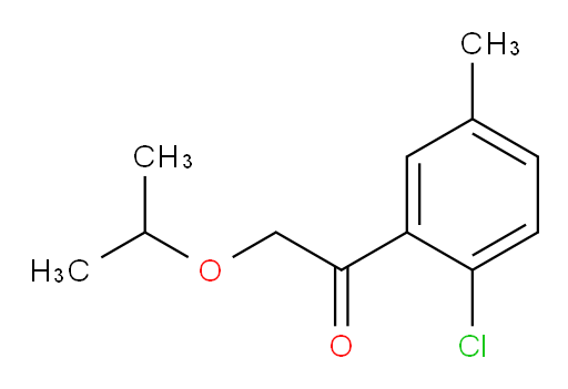 1-(2-chloro-5-methylphenyl)-2-isopropoxyethanone