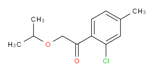 1-(2-chloro-4-methylphenyl)-2-isopropoxyethanone