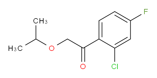1-(2-chloro-4-fluorophenyl)-2-isopropoxyethanone