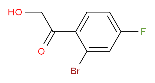 1-(2-bromo-4-fluorophenyl)-2-hydroxyethanone