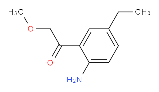1-(2-amino-5-ethylphenyl)-2-methoxyethanone