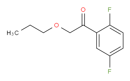 1-(2,5-difluorophenyl)-2-propoxyethanone