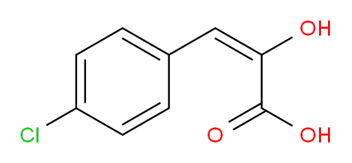 (E)-3-(4-chlorophenyl)-2-hydroxyacrylic acid