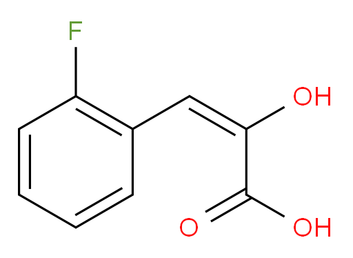 (E)-3-(2-fluorophenyl)-2-hydroxyacrylic acid