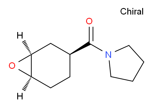 (1S,3S,6R)-7-oxabicyclo[4.1.0]heptan-3-yl(pyrrolidin-1-yl)methanone