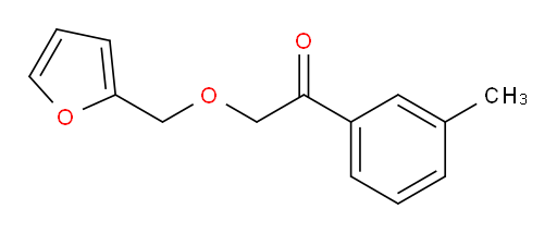 2-(furan-2-ylmethoxy)-1-(m-tolyl)ethanone