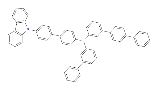 N-(4'-(9H-carbazol-9-yl)-[1,1'-biphenyl]-4-yl)-N-([1,1'-biphenyl]-3-yl)-[1,1':4',1''-terphenyl]-3-amine