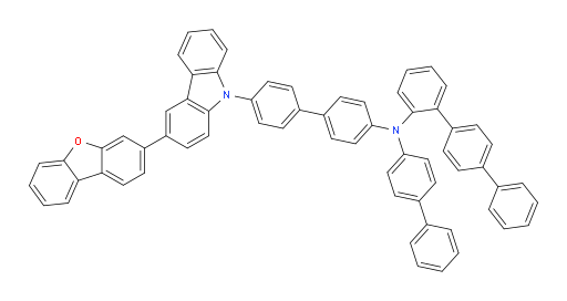 N-([1,1'-biphenyl]-4-yl)-N-(4'-(3-(dibenzo[b,d]furan-3-yl)-9H-carbazol-9-yl)-[1,1'-biphenyl]-4-yl)-[1,1':4',1''-terphenyl]-2-amine