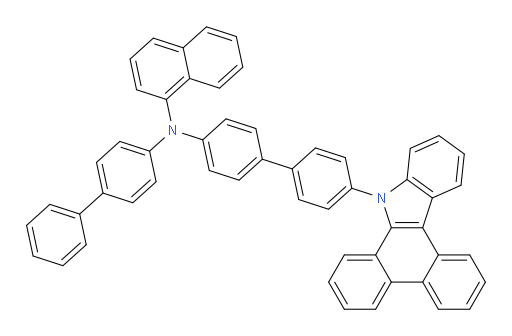 N-(4'-(9H-dibenzo[a,c]carbazol-9-yl)-[1,1'-biphenyl]-4-yl)-N-([1,1'-biphenyl]-4-yl)naphthalen-1-amine