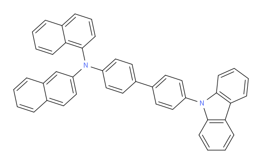 N-(4'-(9H-carbazol-9-yl)-[1,1'-biphenyl]-4-yl)-N-(naphthalen-2-yl)naphthalen-1-amine