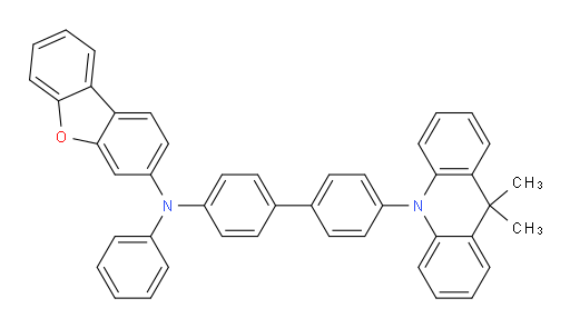 N-(4'-(9,9-dimethylacridin-10(9H)-yl)-[1,1'-biphenyl]-4-yl)-N-phenyldibenzo[b,d]furan-3-amine