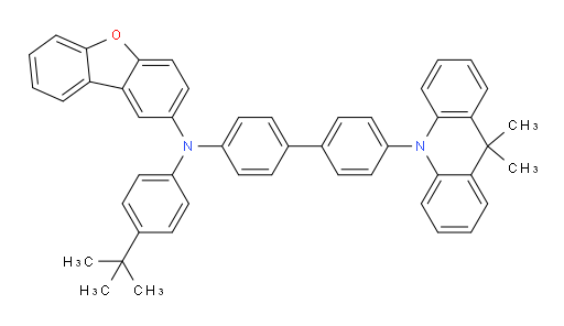 N-(4-(tert-butyl)phenyl)-N-(4'-(9,9-dimethylacridin-10(9H)-yl)-[1,1'-biphenyl]-4-yl)dibenzo[b,d]furan-2-amine