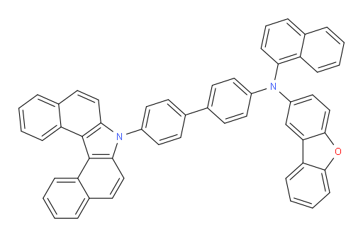 N-(4'-(7H-dibenzo[c,g]carbazol-7-yl)-[1,1'-biphenyl]-4-yl)-N-(naphthalen-1-yl)dibenzo[b,d]furan-2-amine